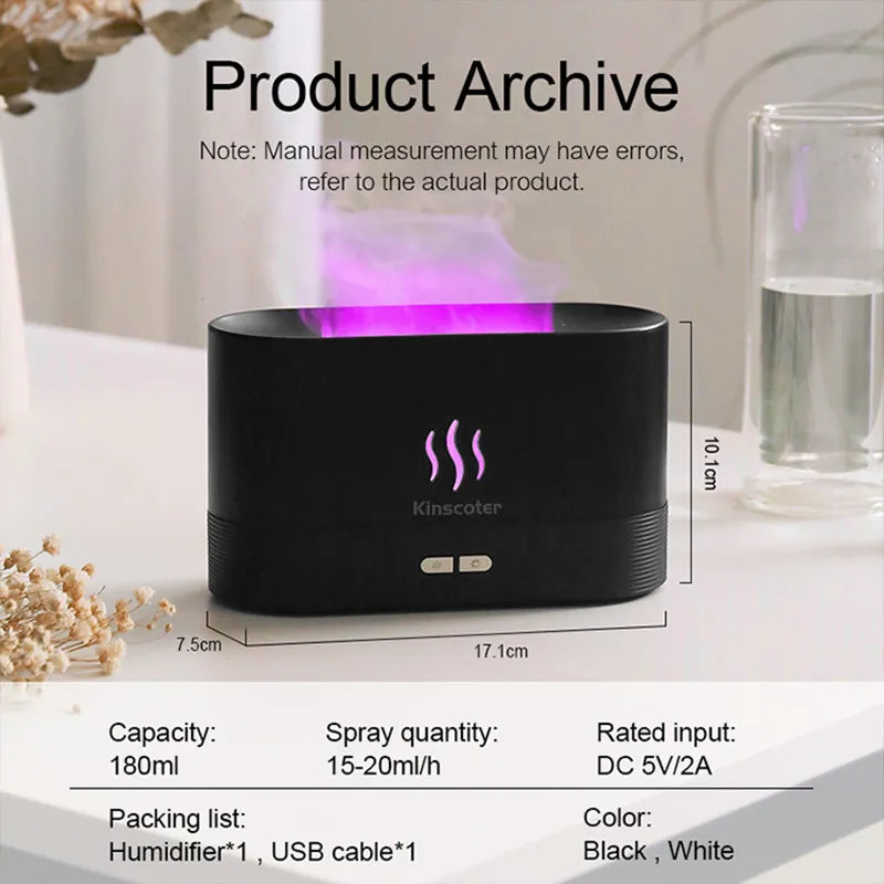 Flame Humidifier Lamp 2.0