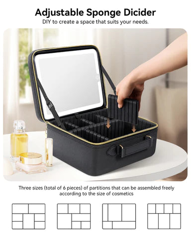 Smart Led Makeup Bag