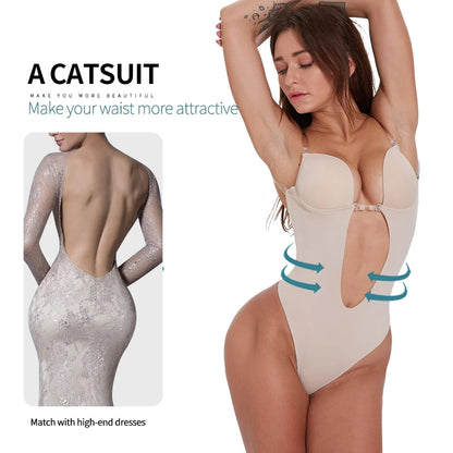 Invisible Backless Bodysuit