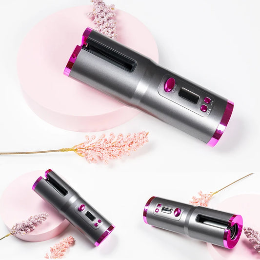 Auto Rotating Cordless Hair Curler