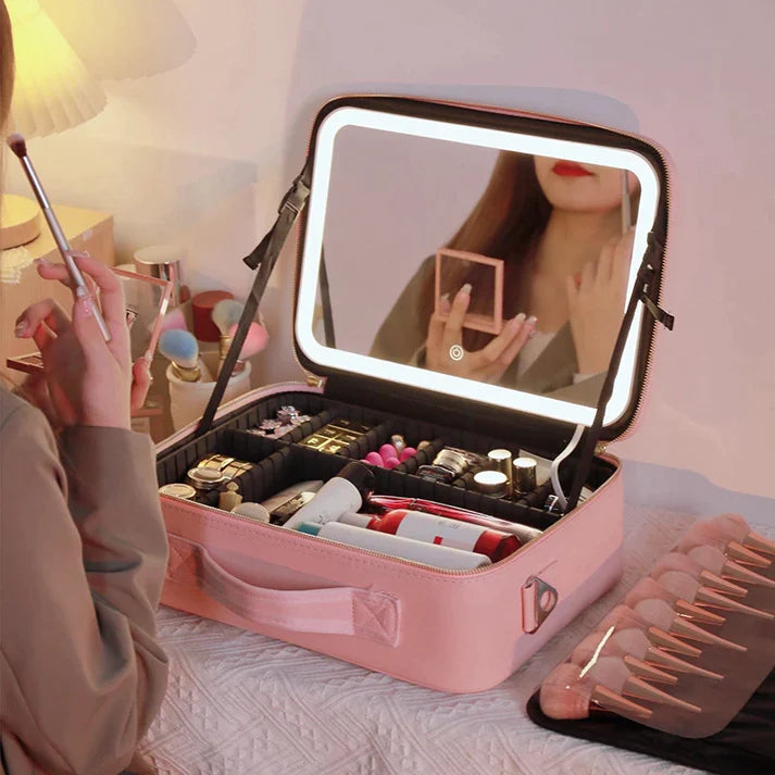 Smart Led Makeup Bag