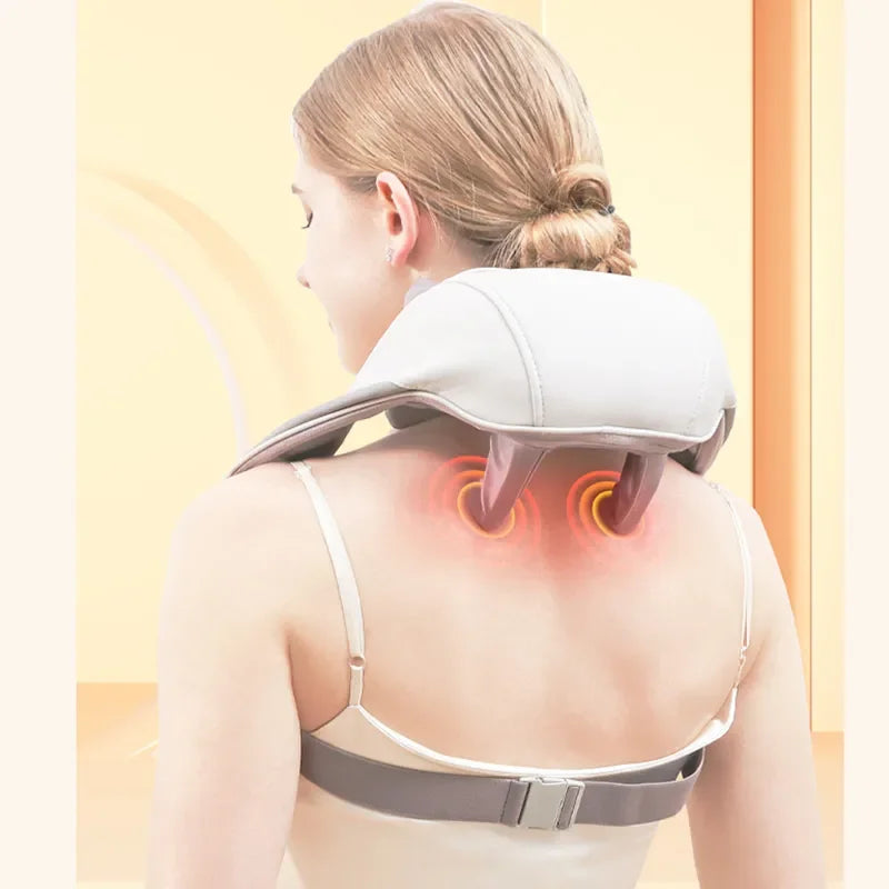 Neck And Shoulder Kneading Heat Massager